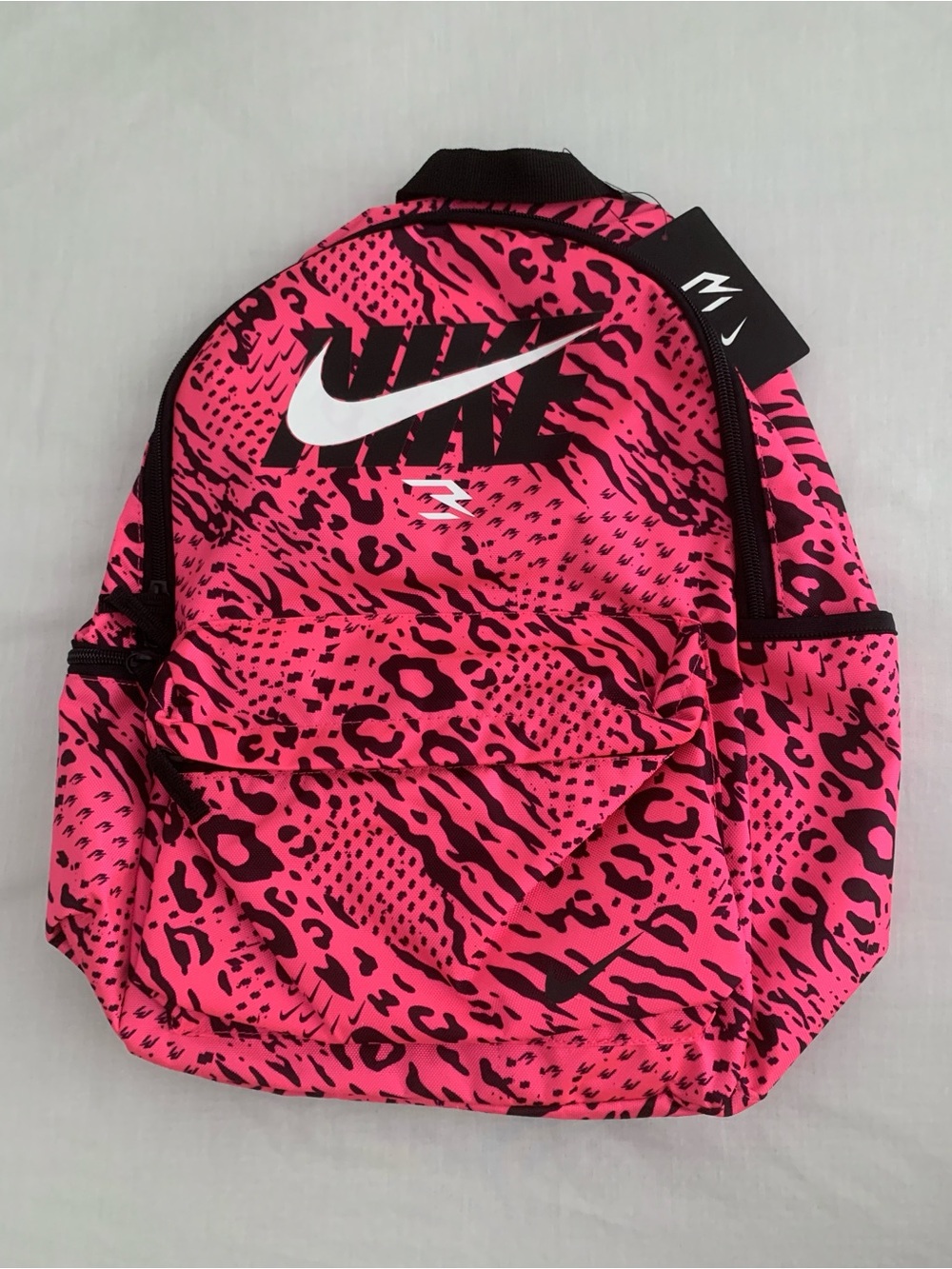 Nike 3BRAND Russell Wilson Futura Cheetah Print Daypack Pink Pow NWT Rare